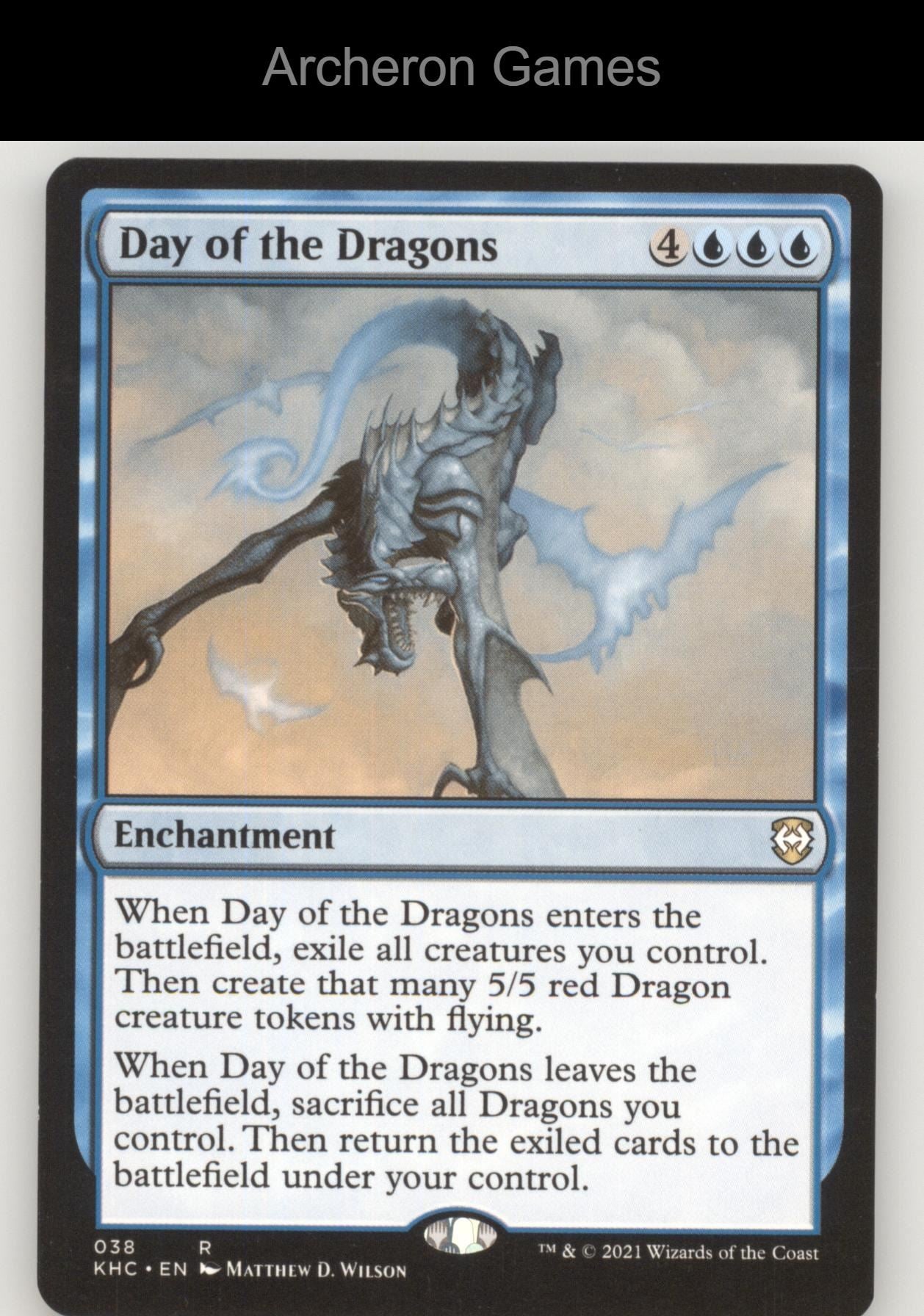 Day of the Dragons 38 R MTG Card Commander: Kaldheim