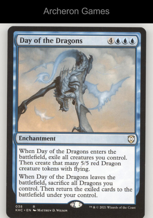 Day of the Dragons 38 R MTG Card Commander: Kaldheim