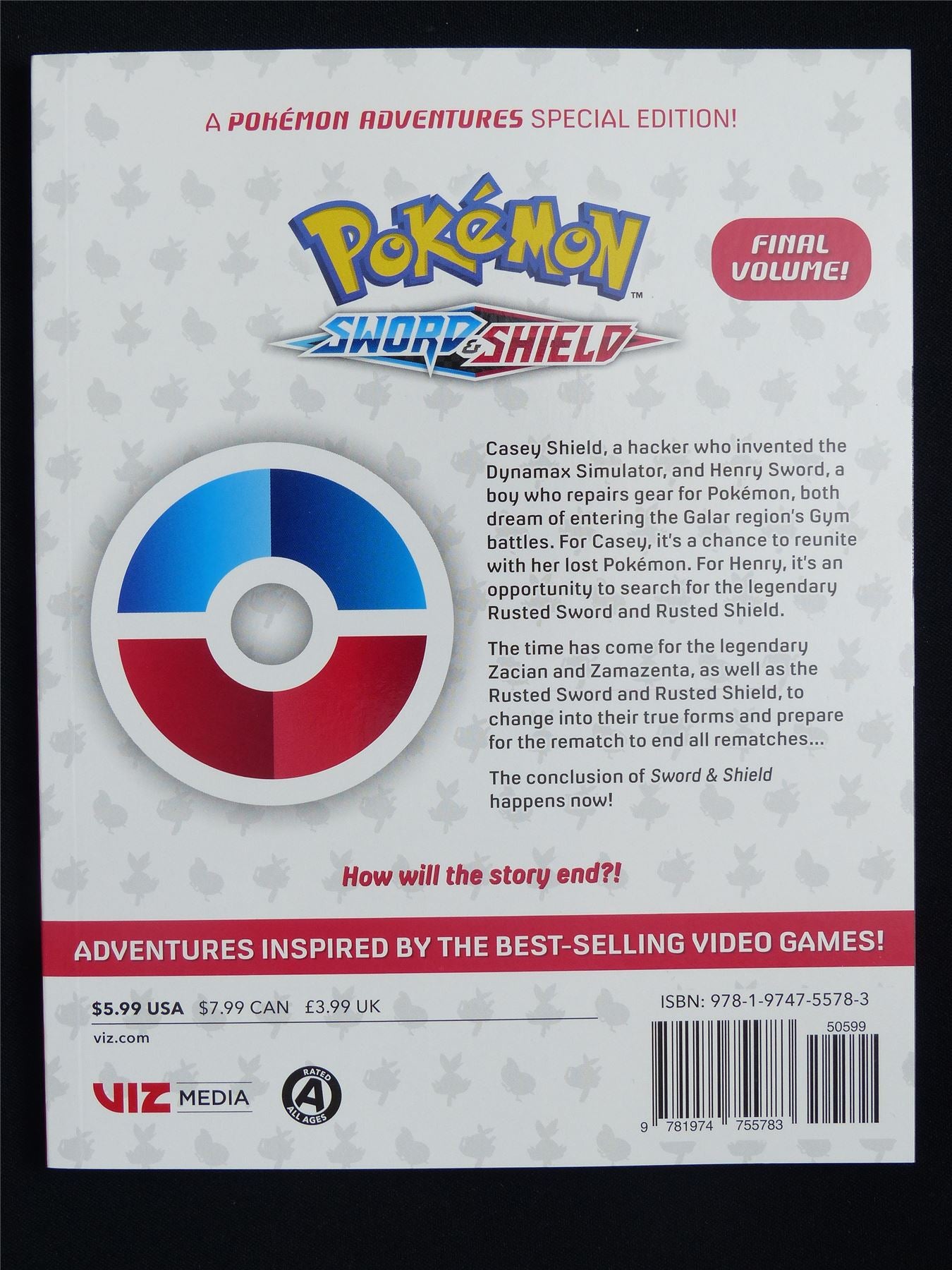 Pokemon Sword & Shield volume 14 - Viz Media Manga #1JK