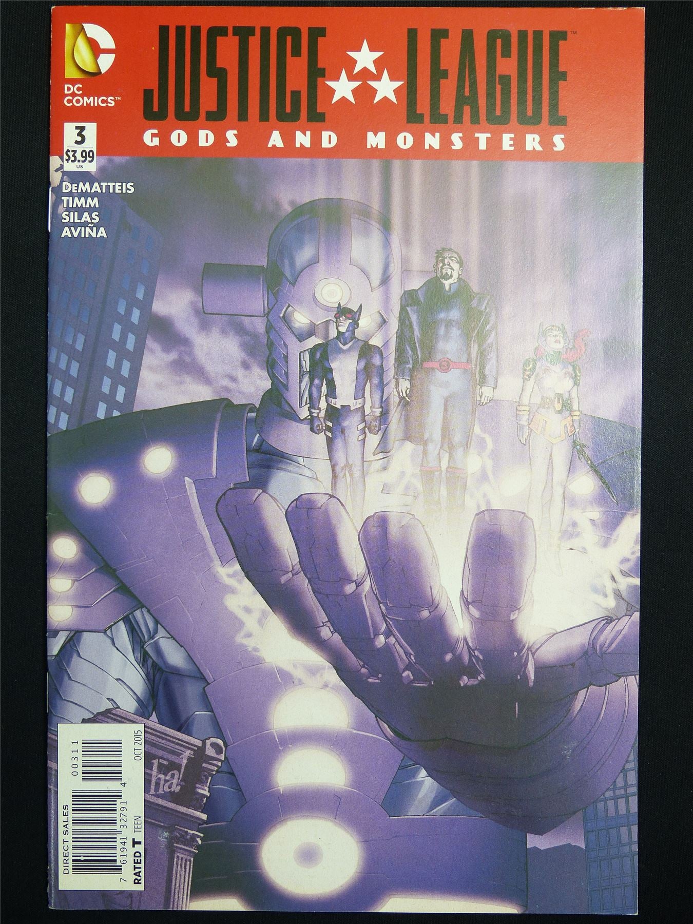JUSTICE League: Gods and Monsters #3 Cvr A - DC Comic #3BG