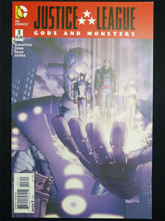 JUSTICE League: Gods and Monsters #3 Cvr A - DC Comic #3BG