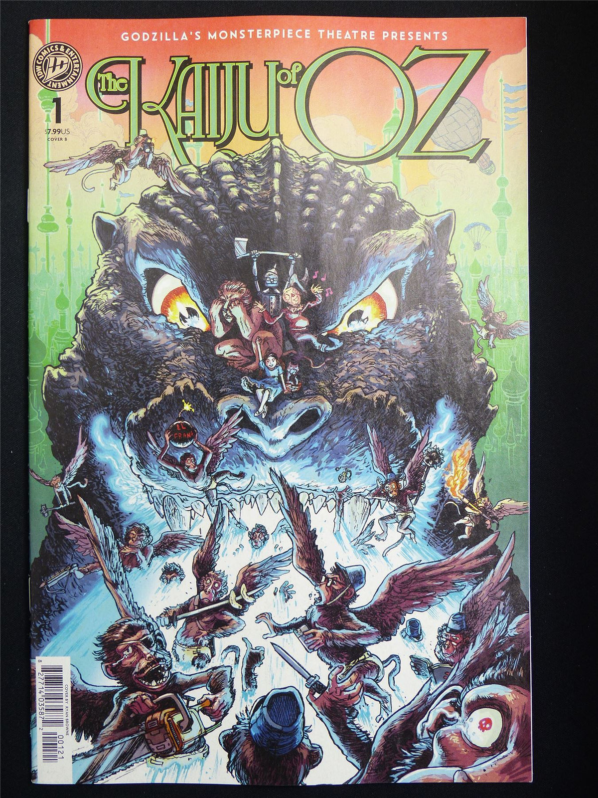 GODZILLA: The Kaiju of Oz #1 Cvr B - Oct 2026 ID Comic #4OD