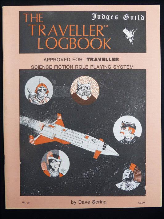 The Traveller Logbook: Judge Guild -  Roleplay Booklet #NG