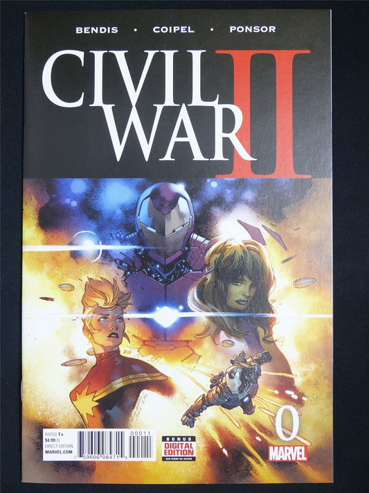 CIVIL War II #0 - Marvel Comic #49O