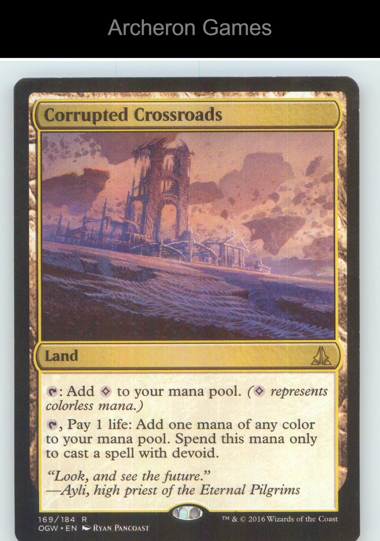 Corrupted Crossroads OGW 169 R MTG Card NM/EX+