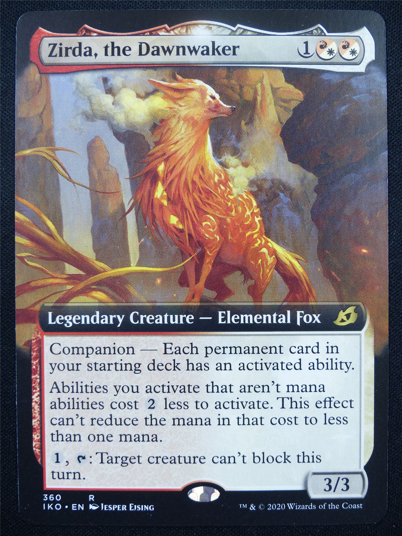 Zirda the Dawnwaker Extended Art - IKO - Mtg Card #T8