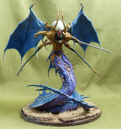 Fulgrim Daemon Primarch of Slaanesh painted - Emperor's Children - Warhammer 40K #62M