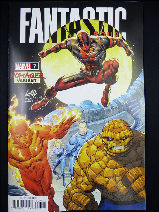 FANTASTIC Four #7 Cvr F - Jul 2023 Marvel Comic #8Y