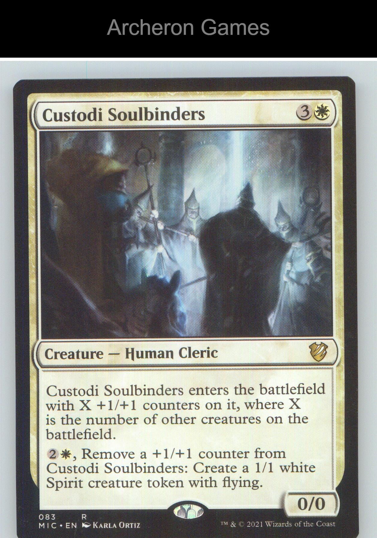 Custodi Soulbinders MIC 83 R MTG Card NM/EX+