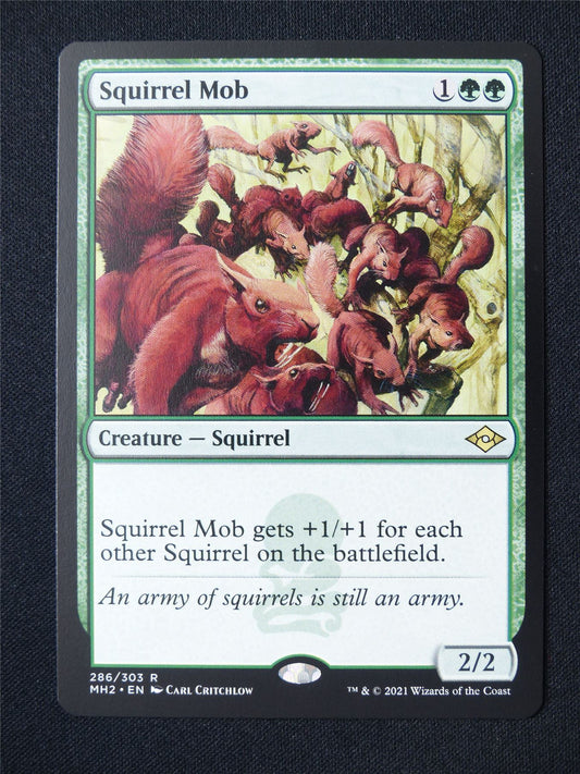 Squirrel Mob - MH2 - Mtg Card #2OQ