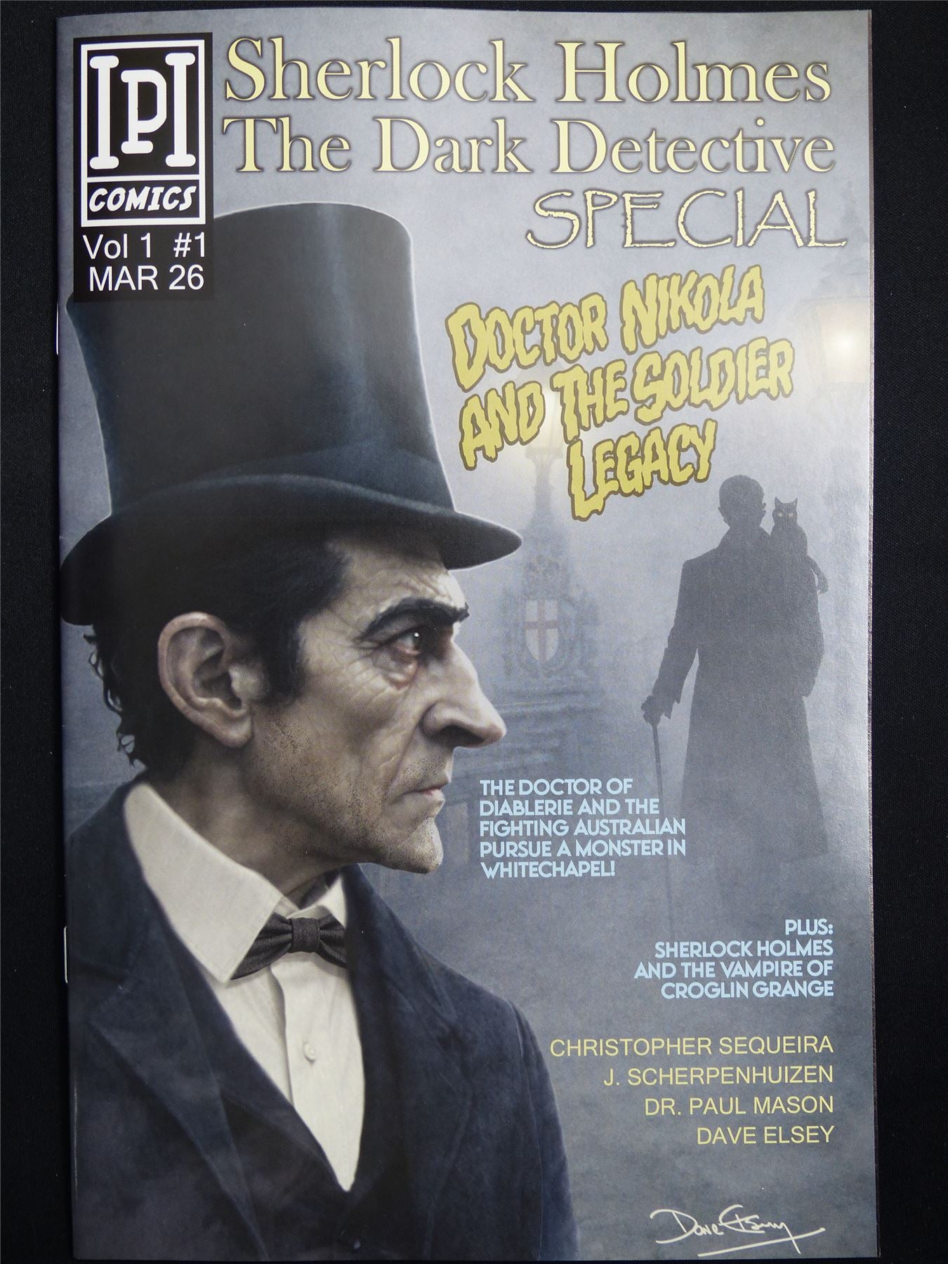 SHERLOCK Holmes The Dark Detective Special vol 1 #1 - Mar 2026 IPI Comic #41R