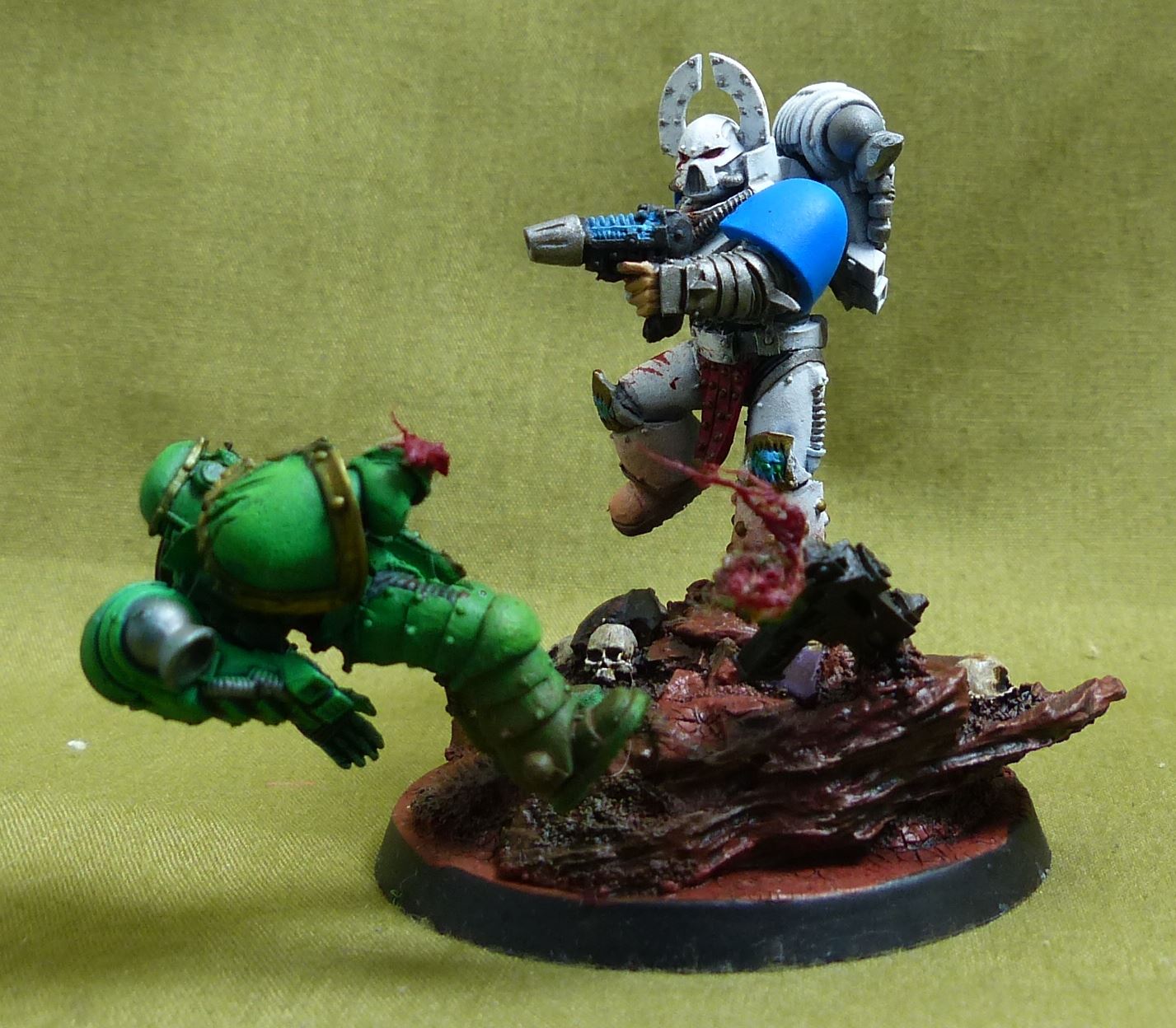 Kharn the Bloody painted - World Eaters - Warhammer Horus Heresy #3K4