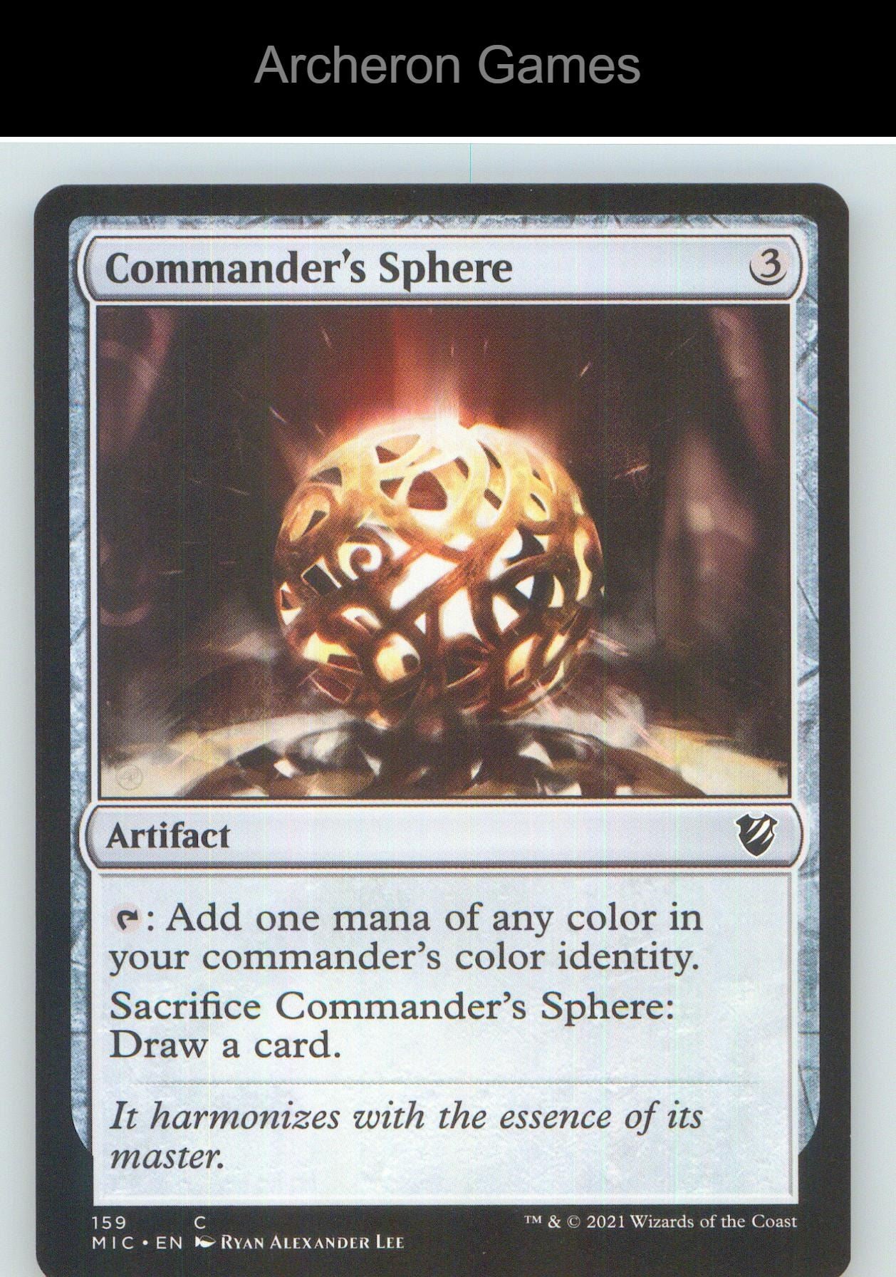 Commander's Sphere MIC 159 C MTG Card NM/EX+