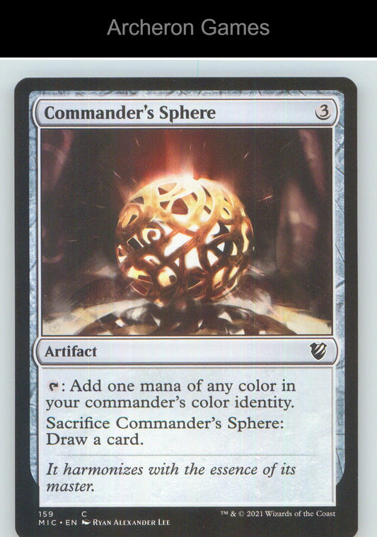 Commander's Sphere MIC 159 C MTG Card NM/EX+