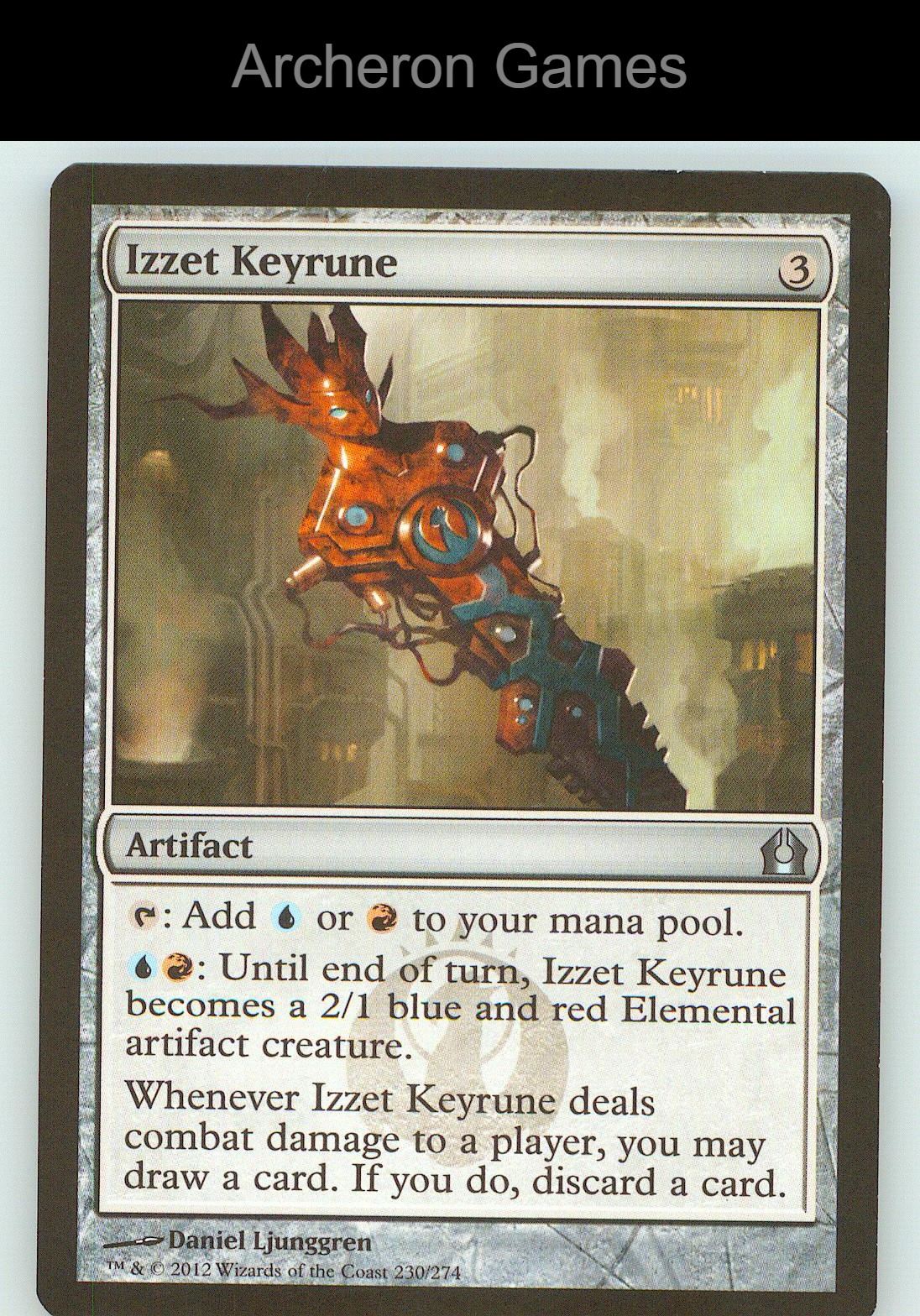 Izzet Keyrune RTR 230 UC MTG Card NM/EX+