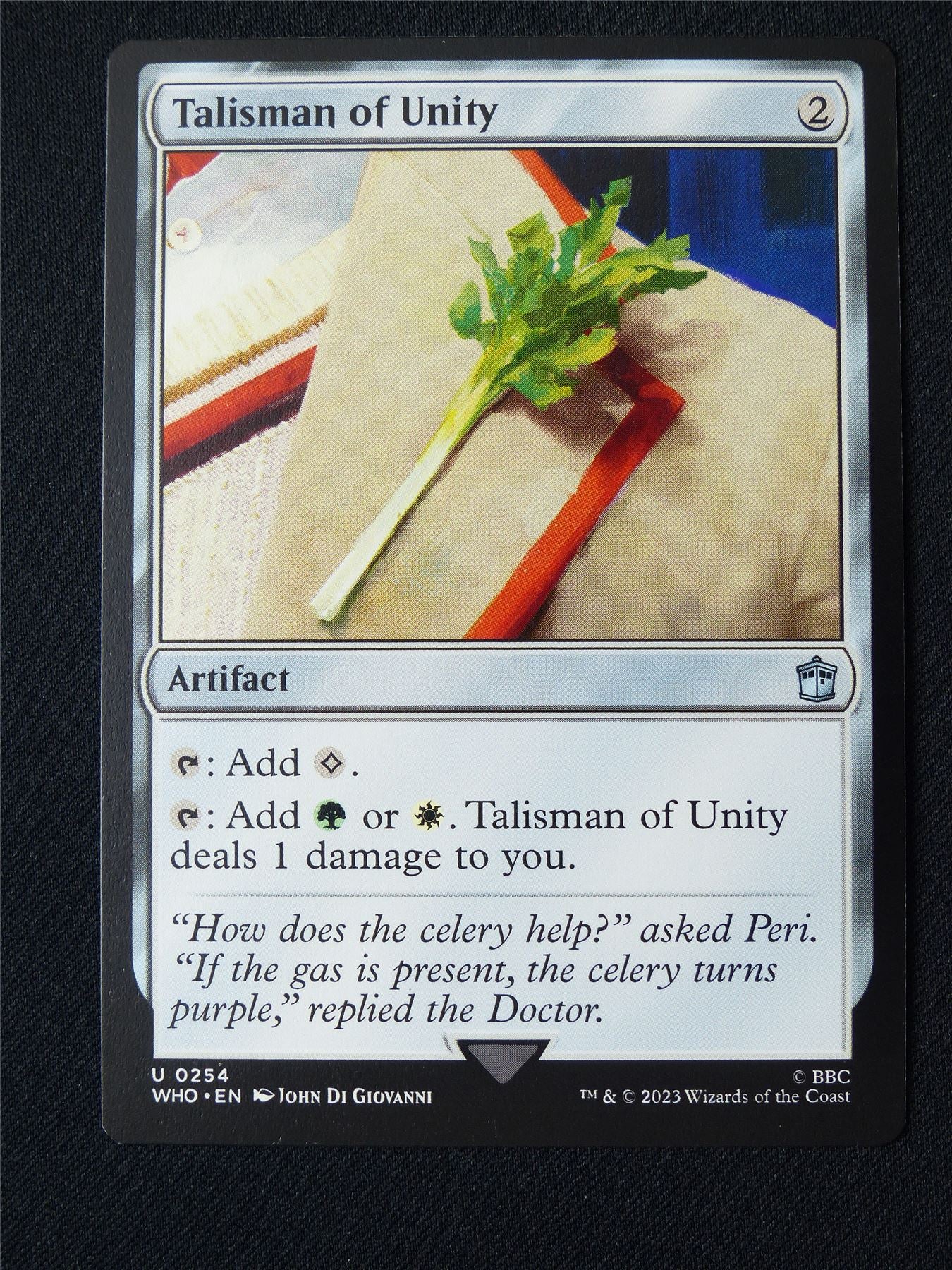 Talisman of Unity - WHO - Mtg Card #4GX