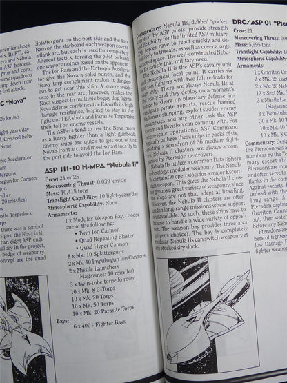 Silent Death: ASP Technology Miniatures Sourcebook - I.C.E. Booklet #2R5