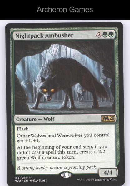 Nightpack Ambusher 185 R MTG Card Core Set 2020