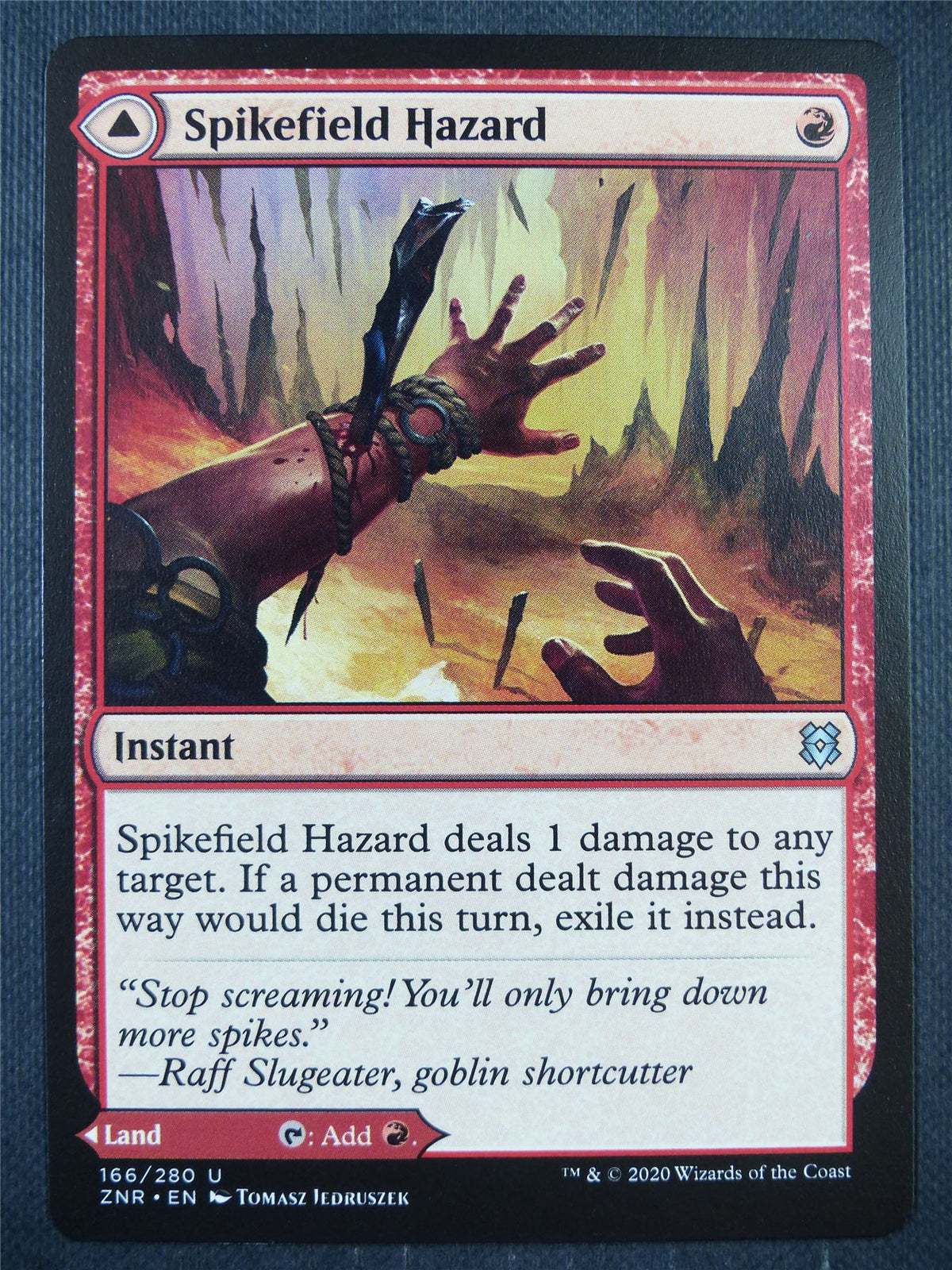 Spikefield Hazard - Mtg Card #8UA