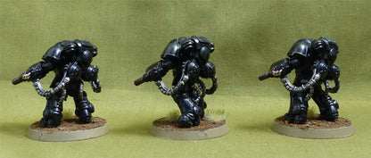 Primaris Aggressors painted - Iron Hands - Warhammer 40K #1HF