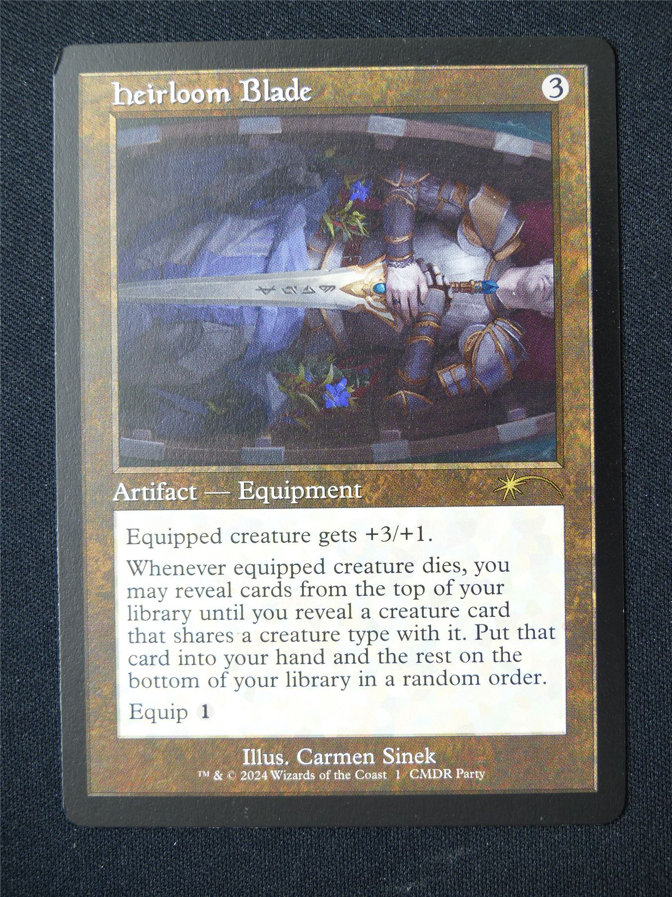 Heirloom Blade Retro - DCI - Mtg Card #7CN