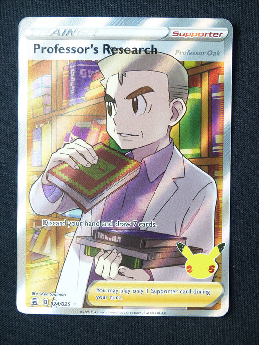 Professor's Research 024/025 Textured Holo - Pokemon Card #630