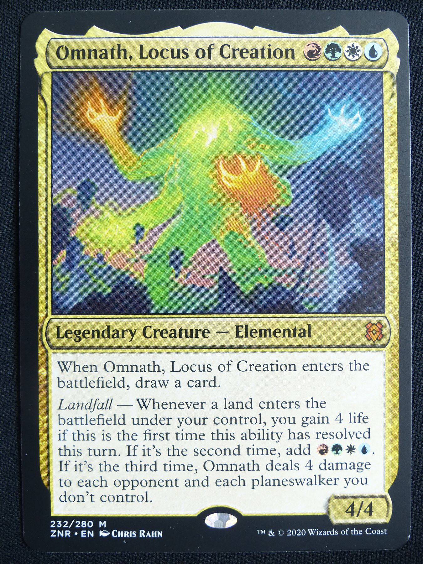 Omnath Locus of Creation - ZNR - Mtg Card #22A