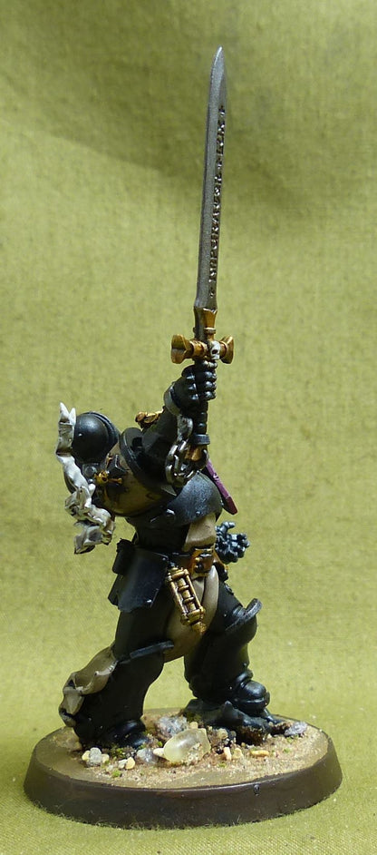 Emperor's Champion painted - Black Templar - Warhammer 40K #434