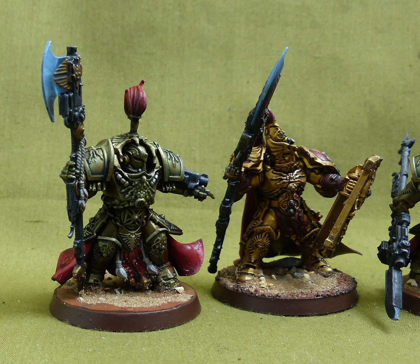 Allarus Custodians painted - Adeptus Custodes - Warhmmaer 40K #1OM