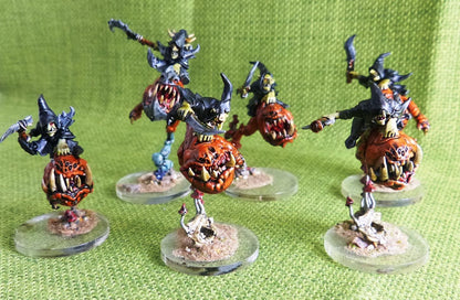 Squig Hoppers x 6 Models Painted - Gloomspite Gitz - Warhammer AoS 40k #IJ