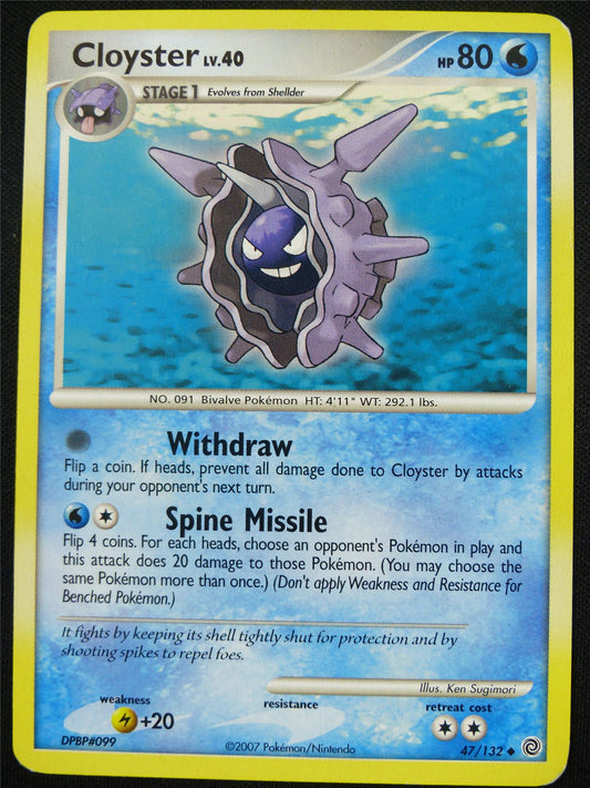 Cloyster 47/132 played - Pokemon Card #4EC