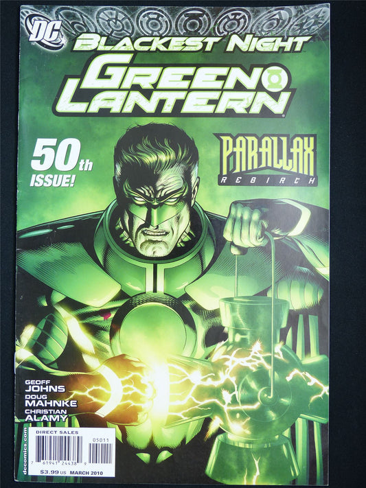GREEN Lantern #50 Blackest Night - DC Comic #6E6
