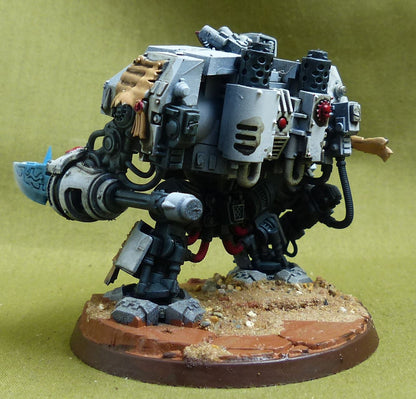 Librarian Dreadnought painted - White Scars - Warhammer 40K #4PI