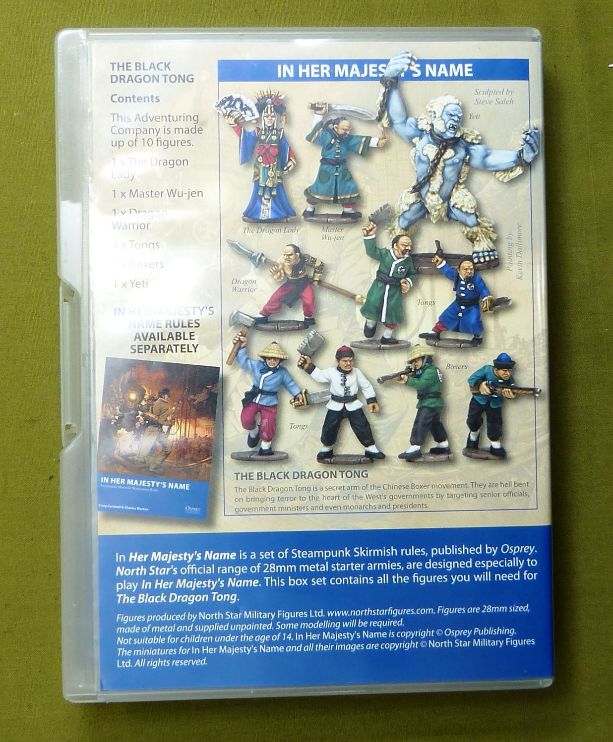 Classic Metal The Black Dragon Tong Boxset - North Star Military Figures #1T5