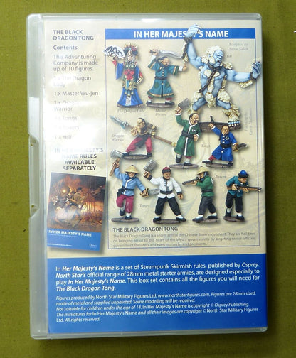 Classic Metal The Black Dragon Tong Boxset - North Star Military Figures #1T5