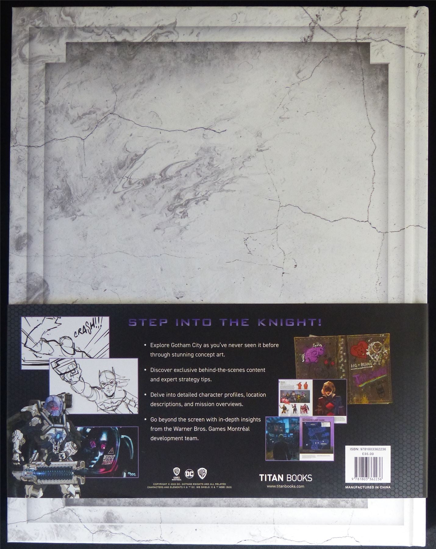 Gotham Knights: The Official Collector's Compendium Gift Book - Titan Hardback #3T