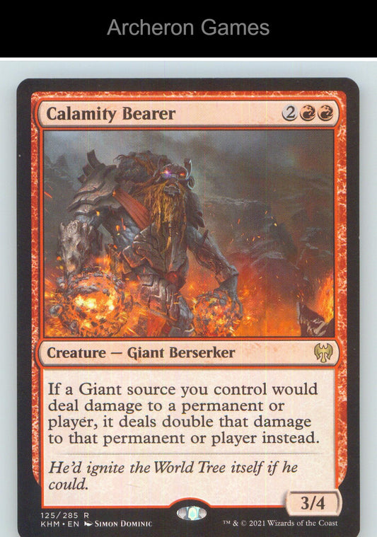 Calamity Bearer KHM 125 R MTG Card NM/EX+