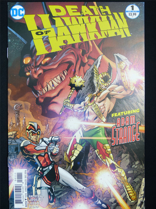 Death of HAWKMAN #1 Cvr A - DC Comic #1C6