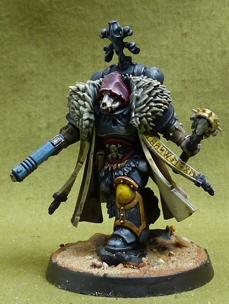 Wolf Priest painted - Space Marines - Warhammer 40K #5BT