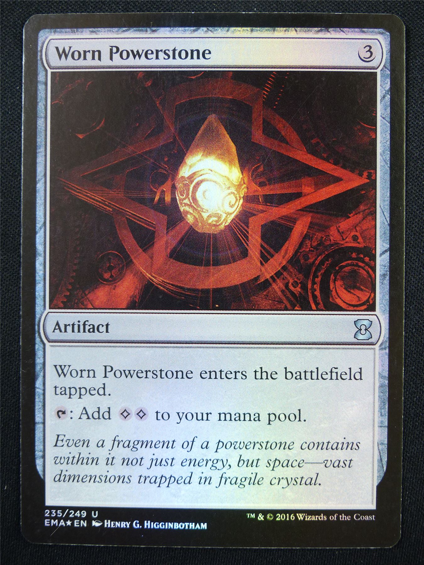 Worn Powerstone Foil - EMA - Mtg Card #2BH