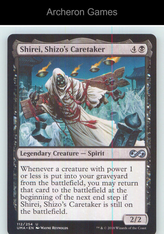 Shirei, Shizo's Caretaker UMA 112 UC MTG Card NM/EX+