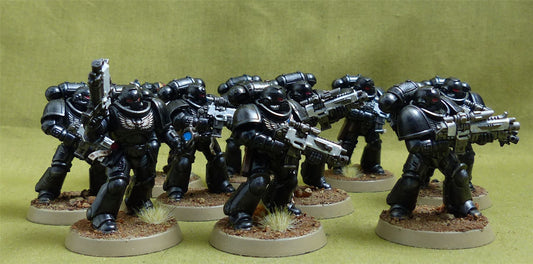 Primaris Intercessors painted - Iron Hands - Warhammer 40K #1HH