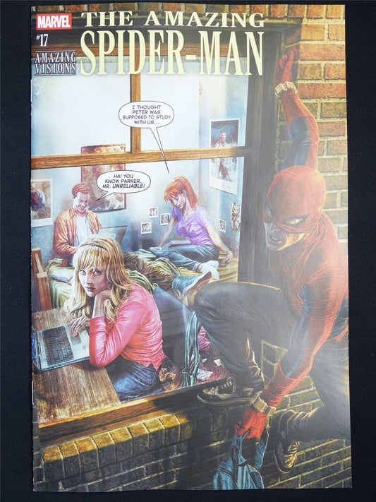 The Amazing SPIDER-MAN #17 Visions Variant - Feb 2026 Marvel Comic #6E