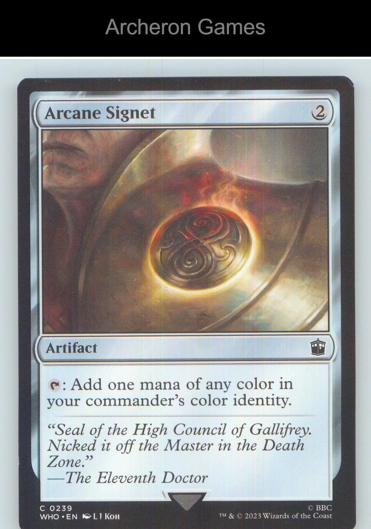Arcane Signet WHO 239 C MTG Card NM/EX+