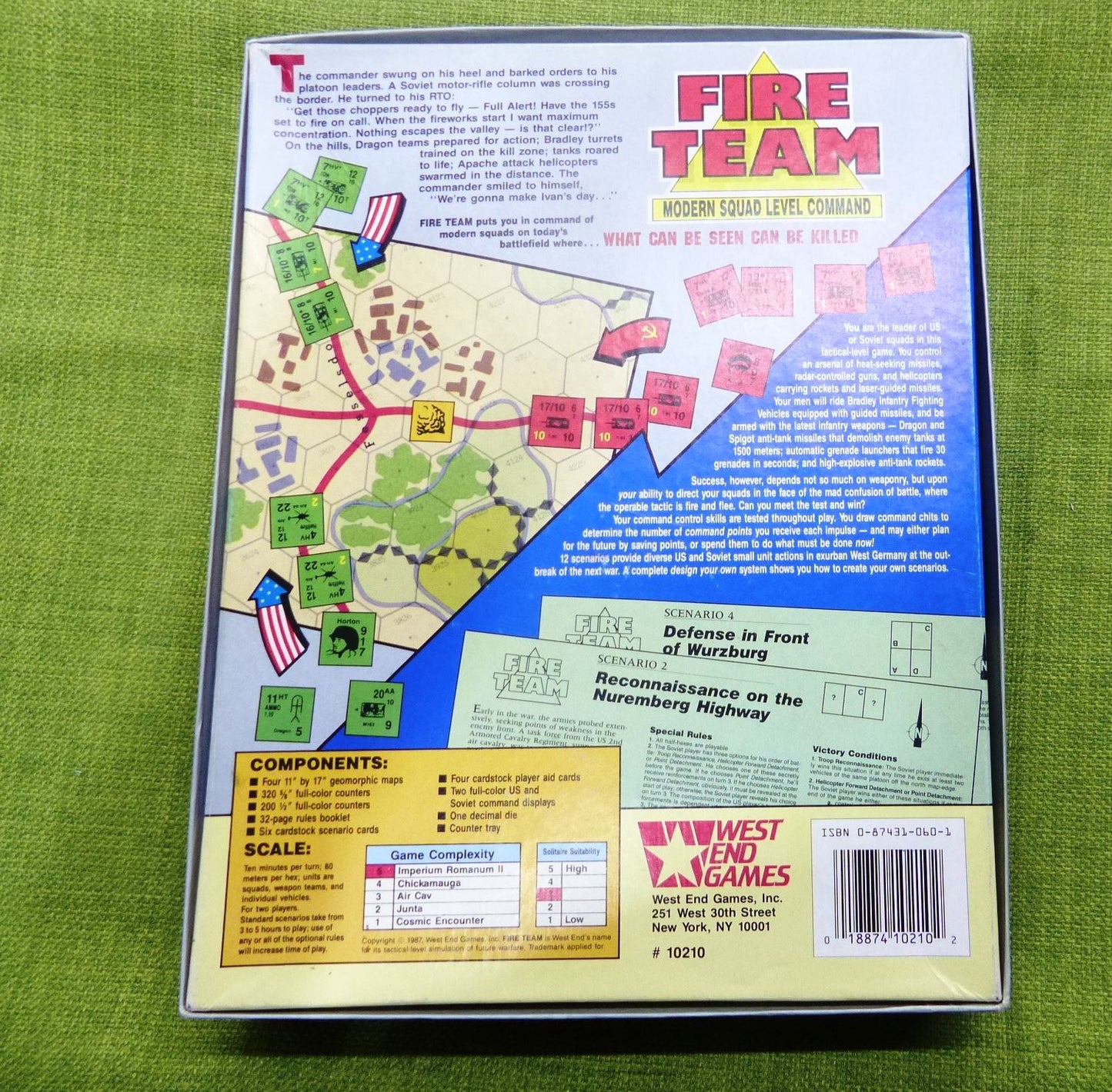 Fire Team Modern Squad Level Command - West End Games 10210 #79
