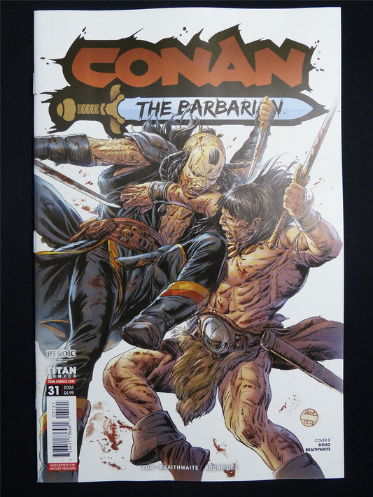 CONAN The Barbarian #31 Cvr B - Jun 2026 Titan Comic #1A6