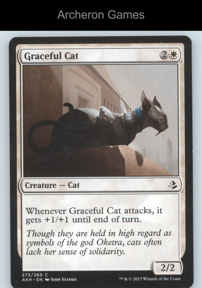 Graceful Cat 273 C MTG Card Amonkhet