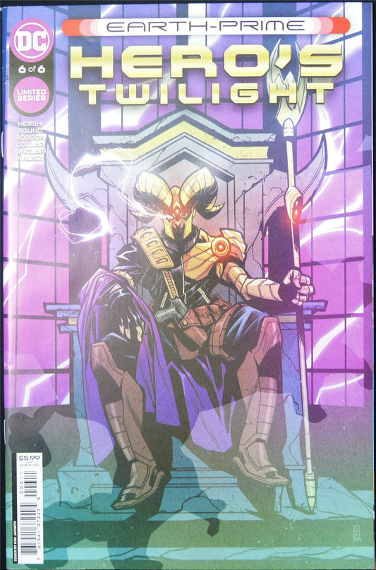 EARTH Prime: Hero's Twilight #6 - B&B DC Comic #7M5