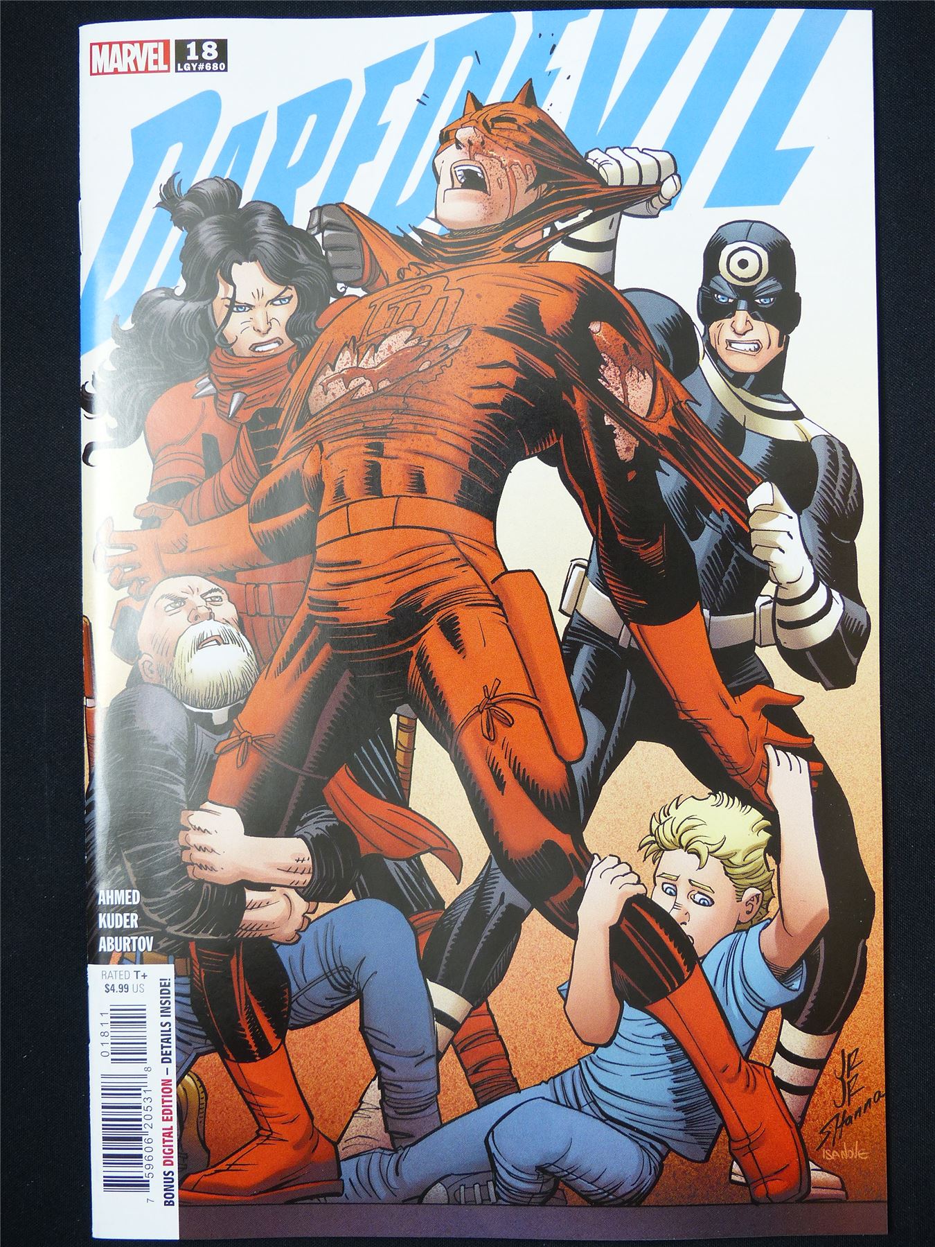 DAREDEVIL #18 - B&B Apr 2025 Marvel Comic #9II