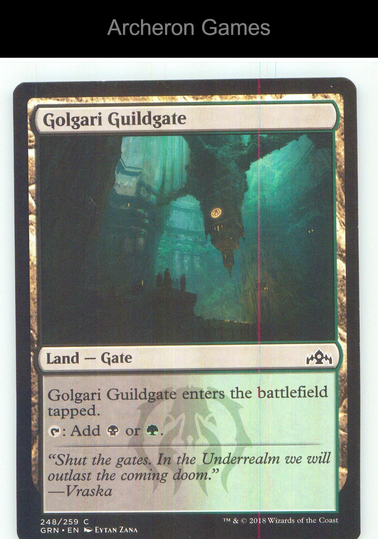 Golgari Guildgate (248) GRN 248 C MTG Card NM/EX+